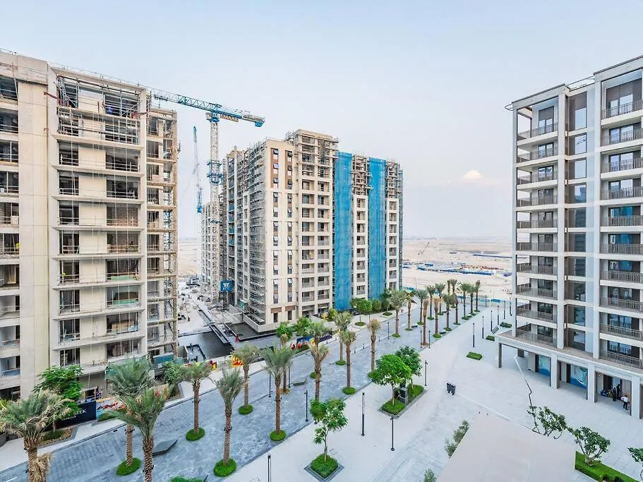 Creek Beachfront Heaven: 1Br Luxe Harbor Flat Dubai Vereinigte Arabische Emirate